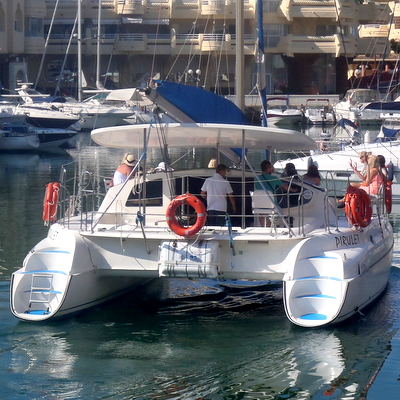 Hen Weekend Marbella, Catamaran guided tours on the Costa del sol