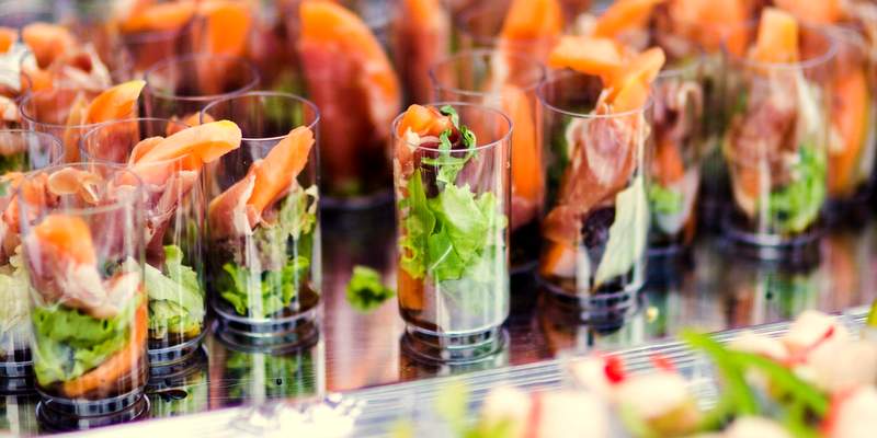 Starters for hen party catering