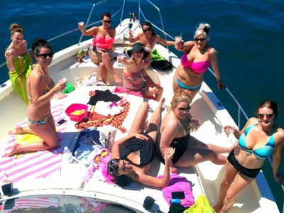 Hen parties can charter their own boat in Marbella